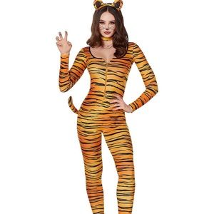 Tiger Catsuit Adult Costume